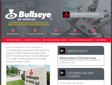 Tablet Screenshot of bullseyesdlocks.com